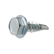 4.8mm x 16mm hex head self drilling screws light steel no washer